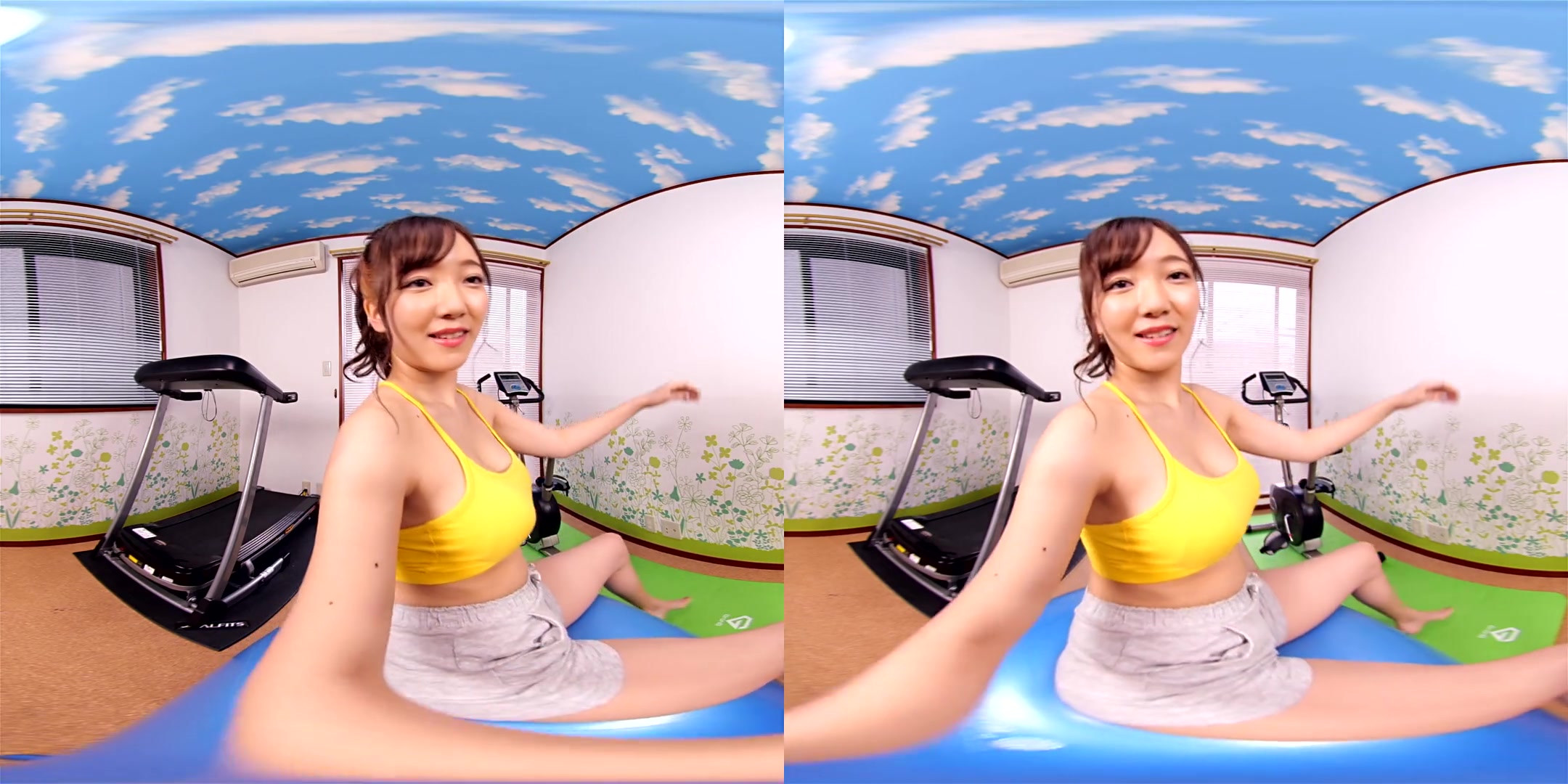 Stop! Look! Listen! Keika - Asian teen 18+ Bikini Workout