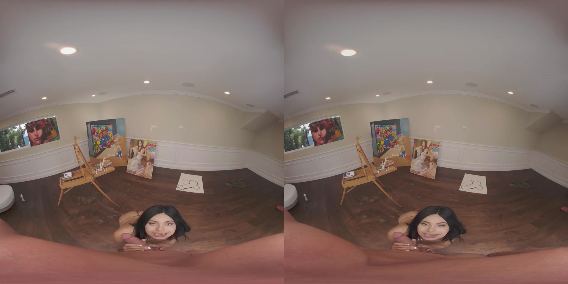 Aaliyah Hadid in Paint Job VR Porn Video - VRBangers