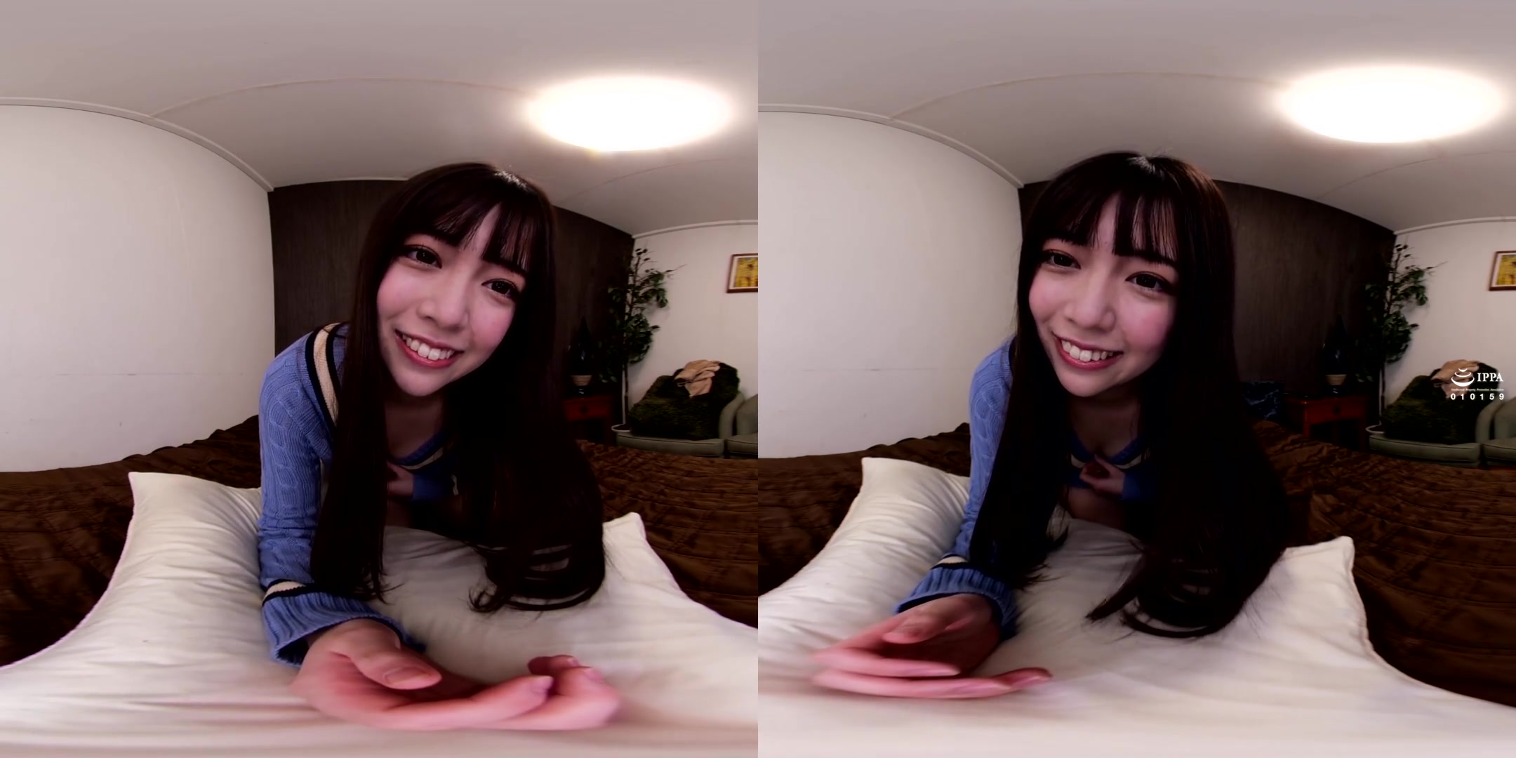 Karen Nanase Masturbation VR; JAV Idol Solo in Bed