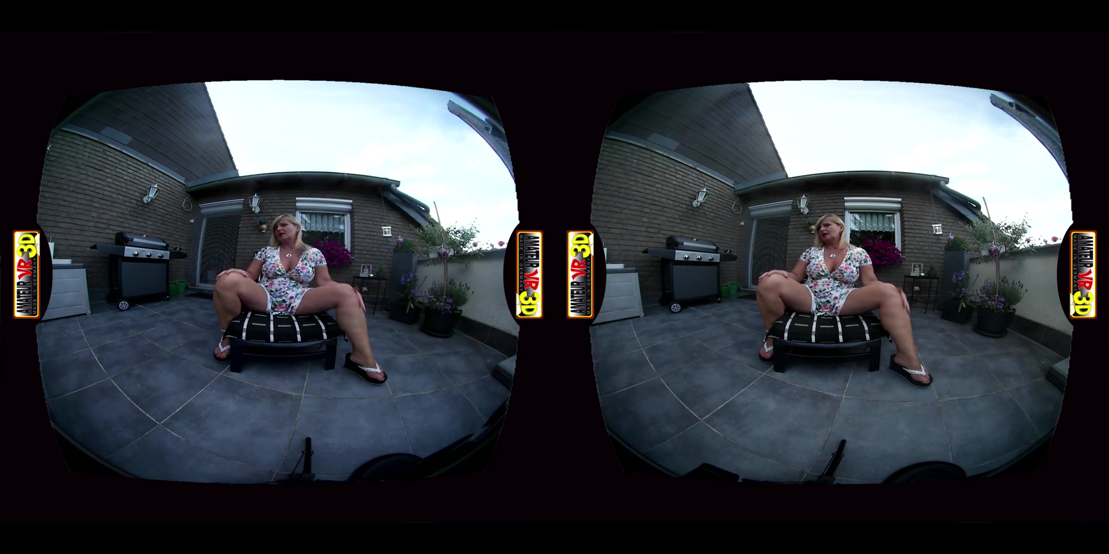 Chrissy in Chrissy - Masturbating On Her Balcony For You - AmateurVR3D
