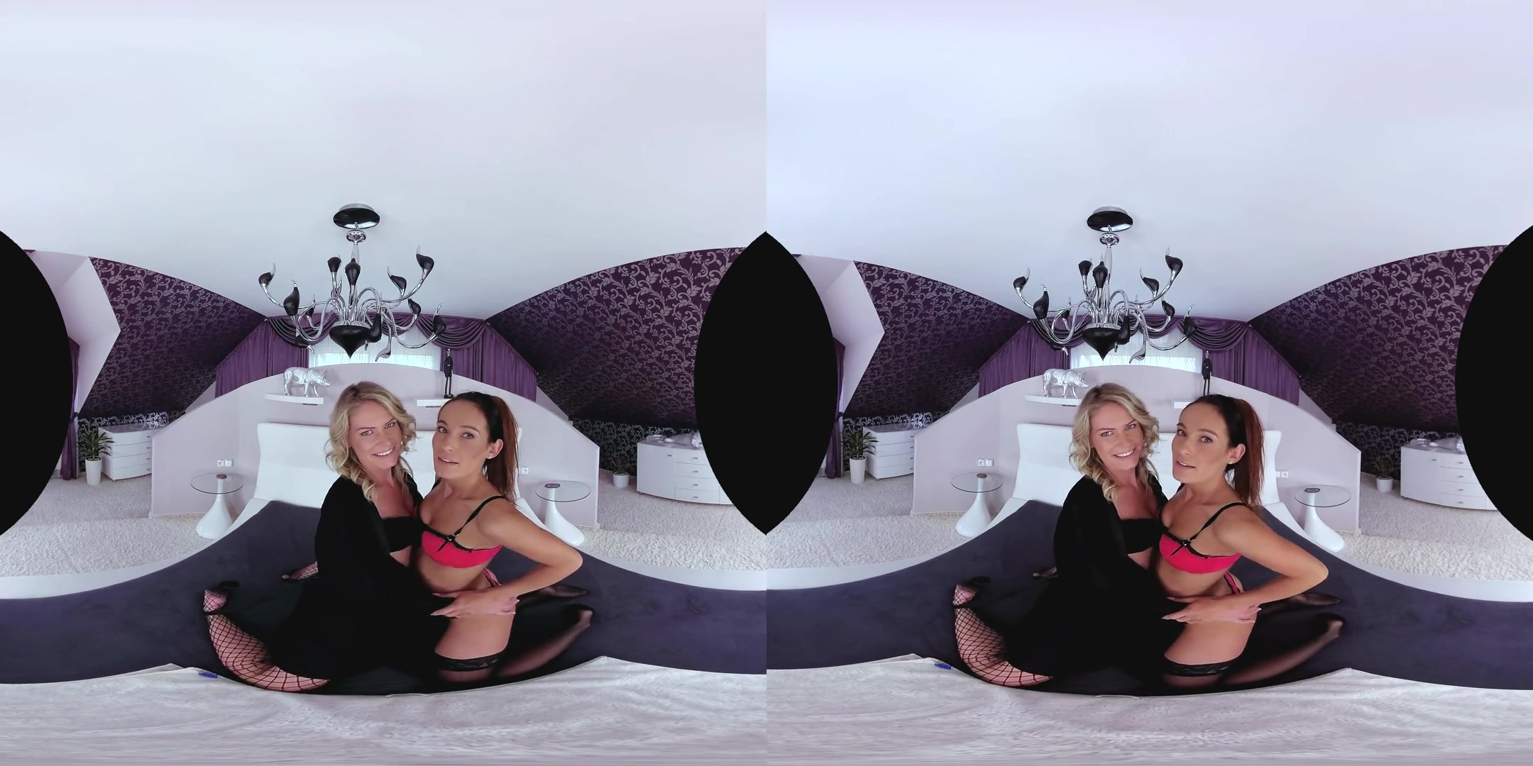 Lexi Dona & Claudia Mac in Pantyhose Fisting - CzechVRFetish