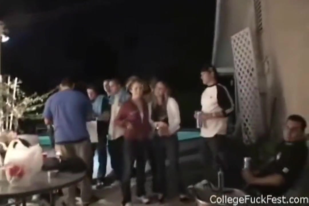 teen 18+ Slut Gets Spitroasted In Horny Frat Scene 6 Min