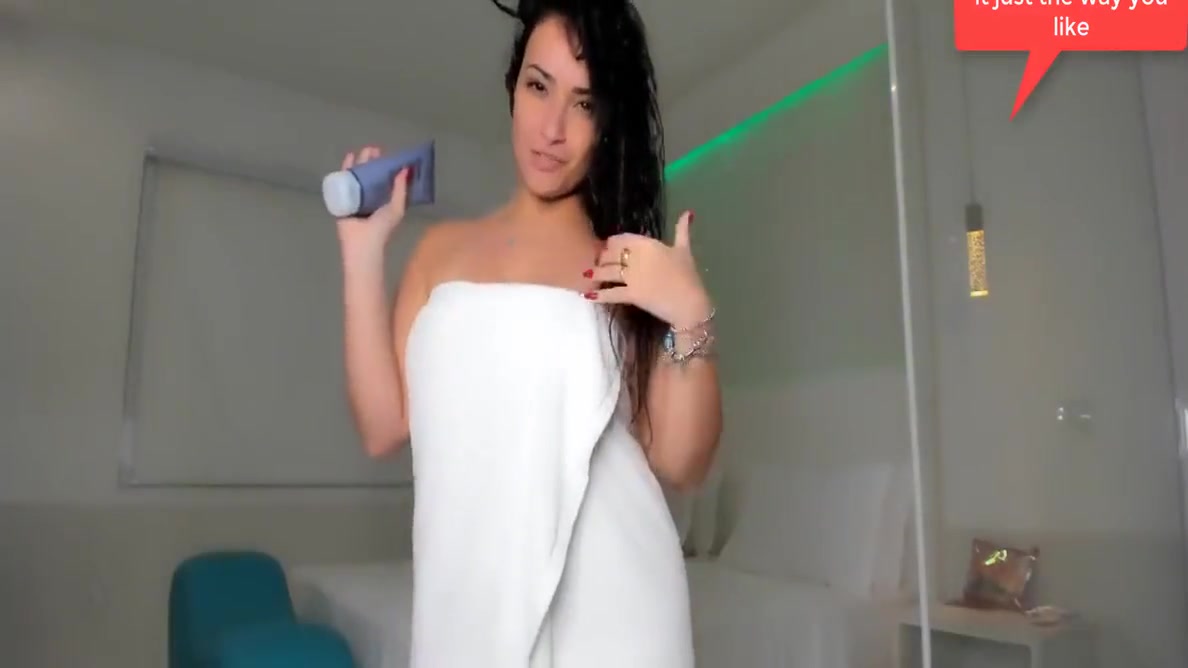 After Shower Dildo Fuck