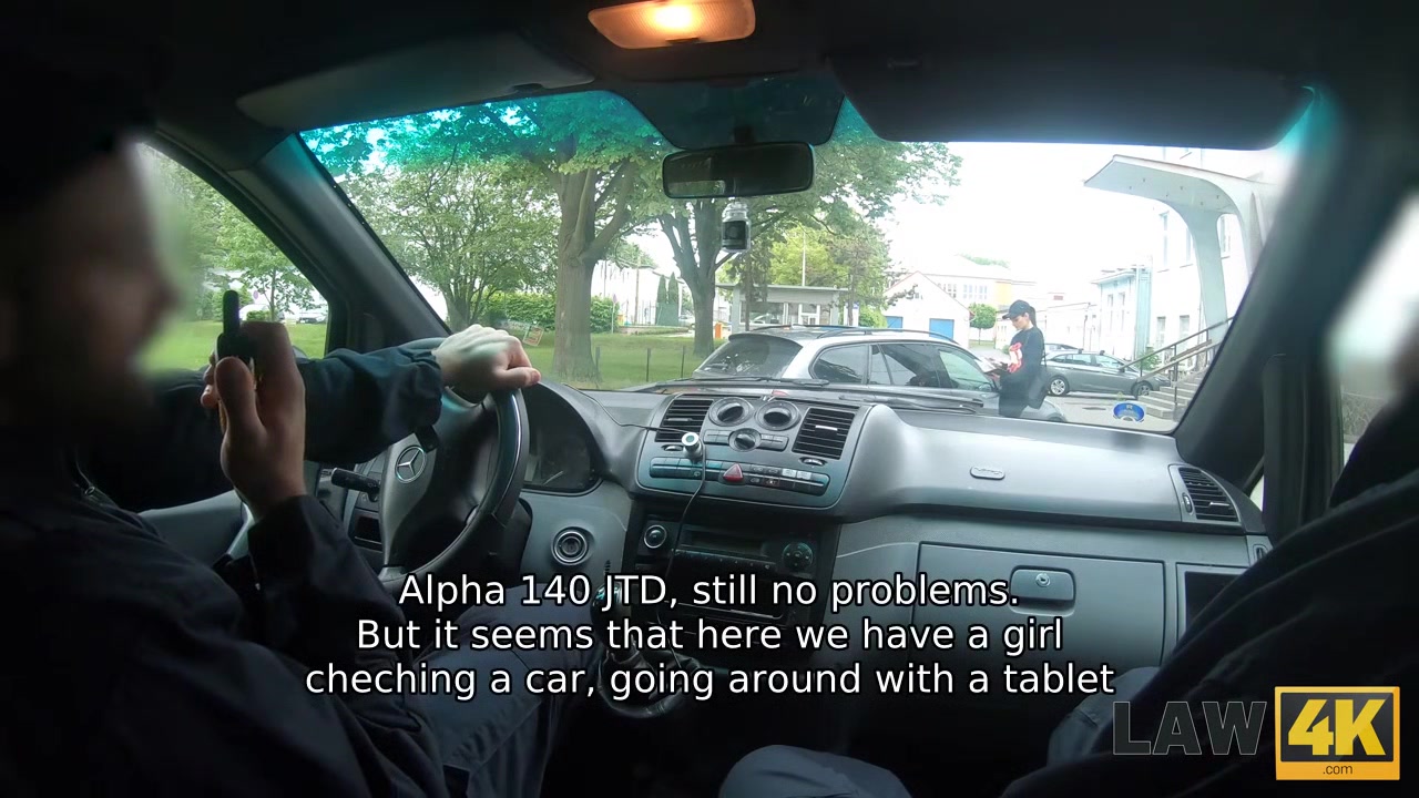 LAW4k. Silly chick gets in jail and pays with pussy for her freedom