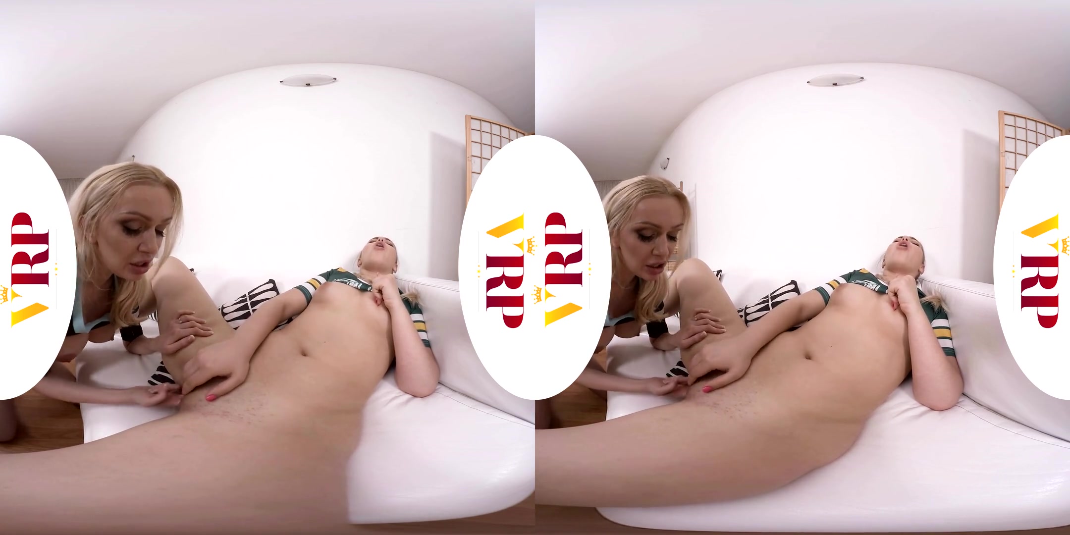 Selvaggia Babe & Amber Jayne in Double Trouble - VRPFilms