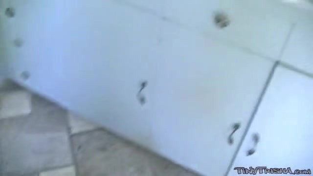 Tiny Trisha loves given blowjobs on the spot