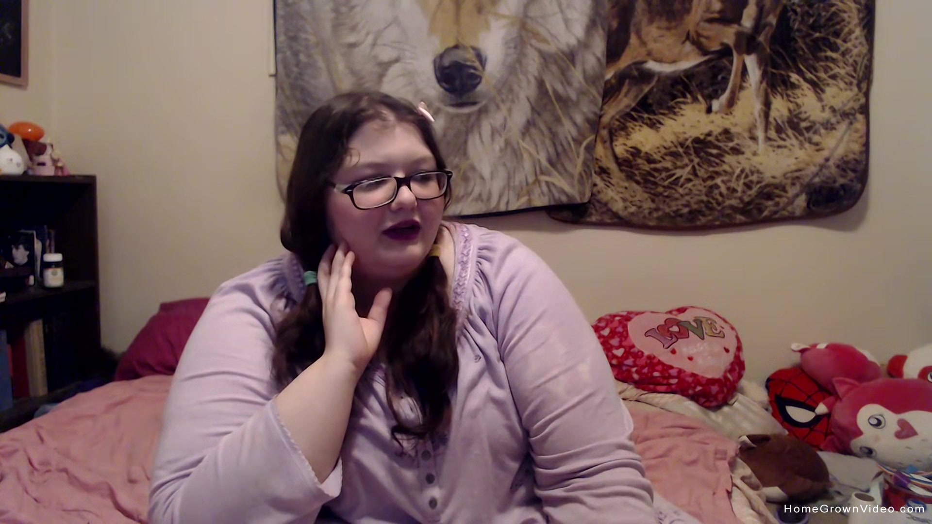 Real amateur BBW and her boyfriend make a porno