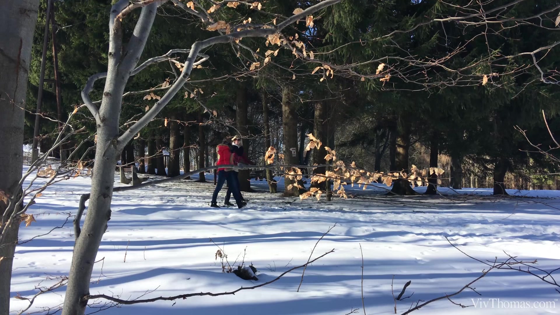 Winter Warmers 2 - Snow Angels - Candy Alexa & Vicky Love - VivThomas