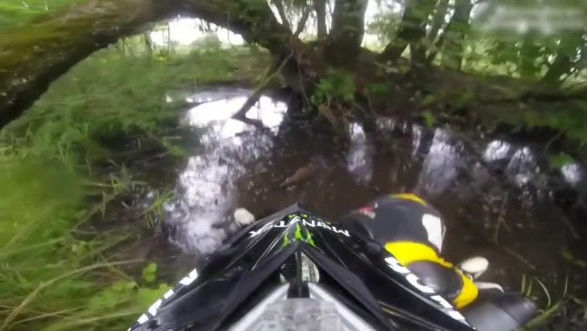 Mud hole dainese biker blowjob cum