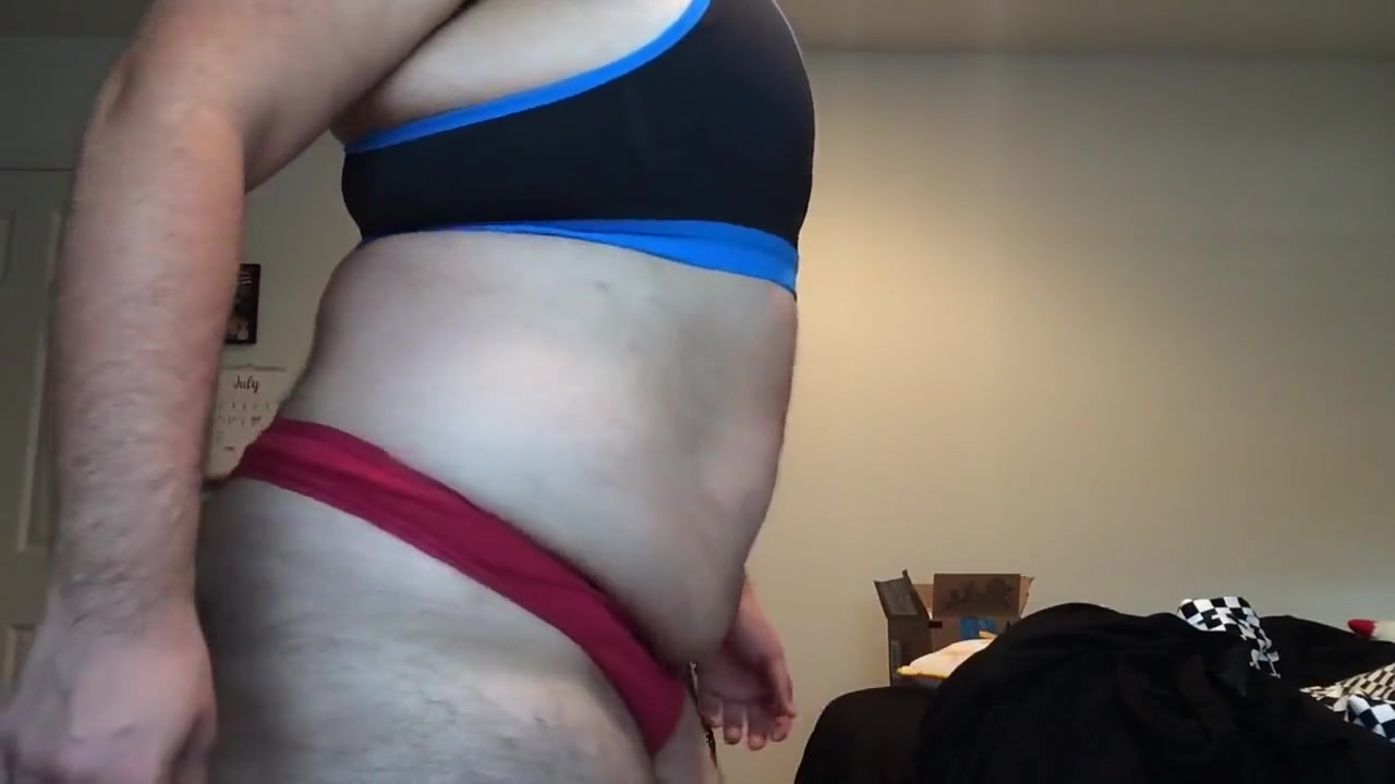 Hairy jiggly bbw