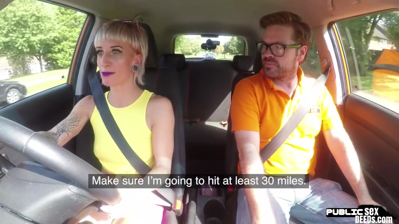 Instructor fucks big ass driver in POV in doggy style