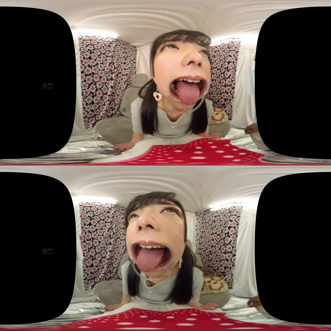 Drooling Lips, Tongue, and Throat VR - Extra Sloppy Makeout and Drooling