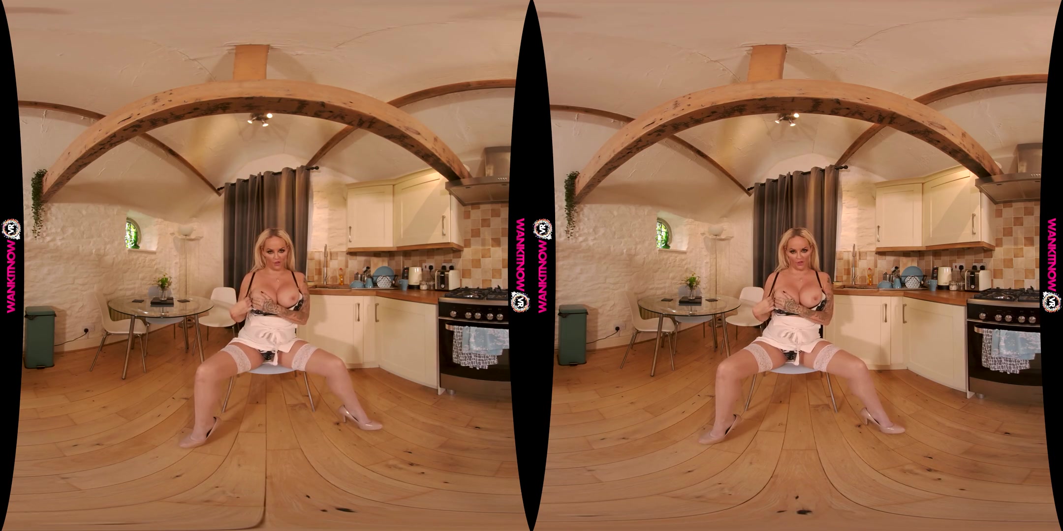 I've Heard You Wanking; Huge Tits Blonde MILF - SexLikeReal