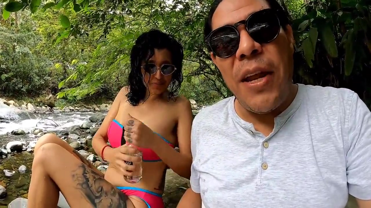 Foreigner Fucks Me In A River Made Me Suck Guebo And I Loved His Cum Colombian Sex
