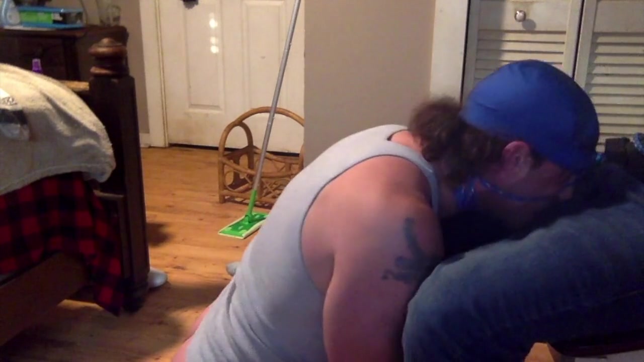 Humiliated And Degraded! Made To Worship His Feet And Suck His Cock!