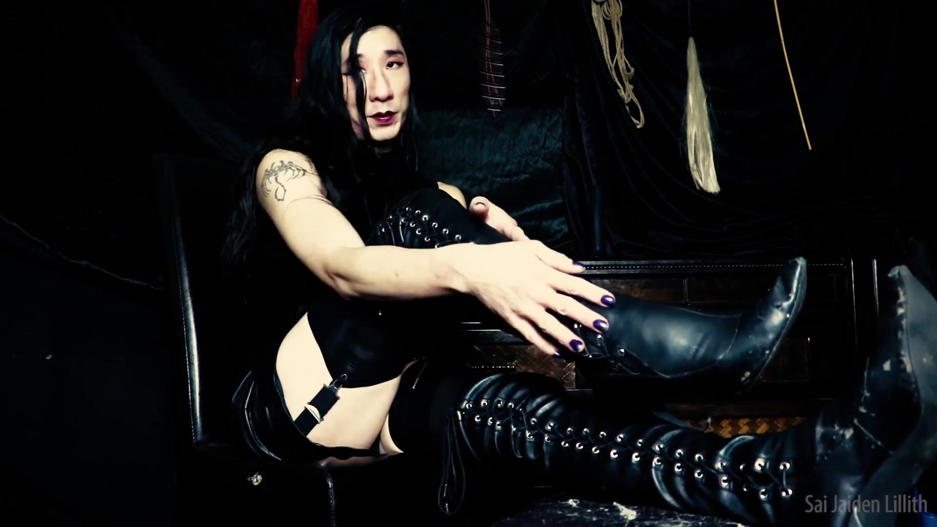 Cum On Mistress's Boots (Joi - Penis)