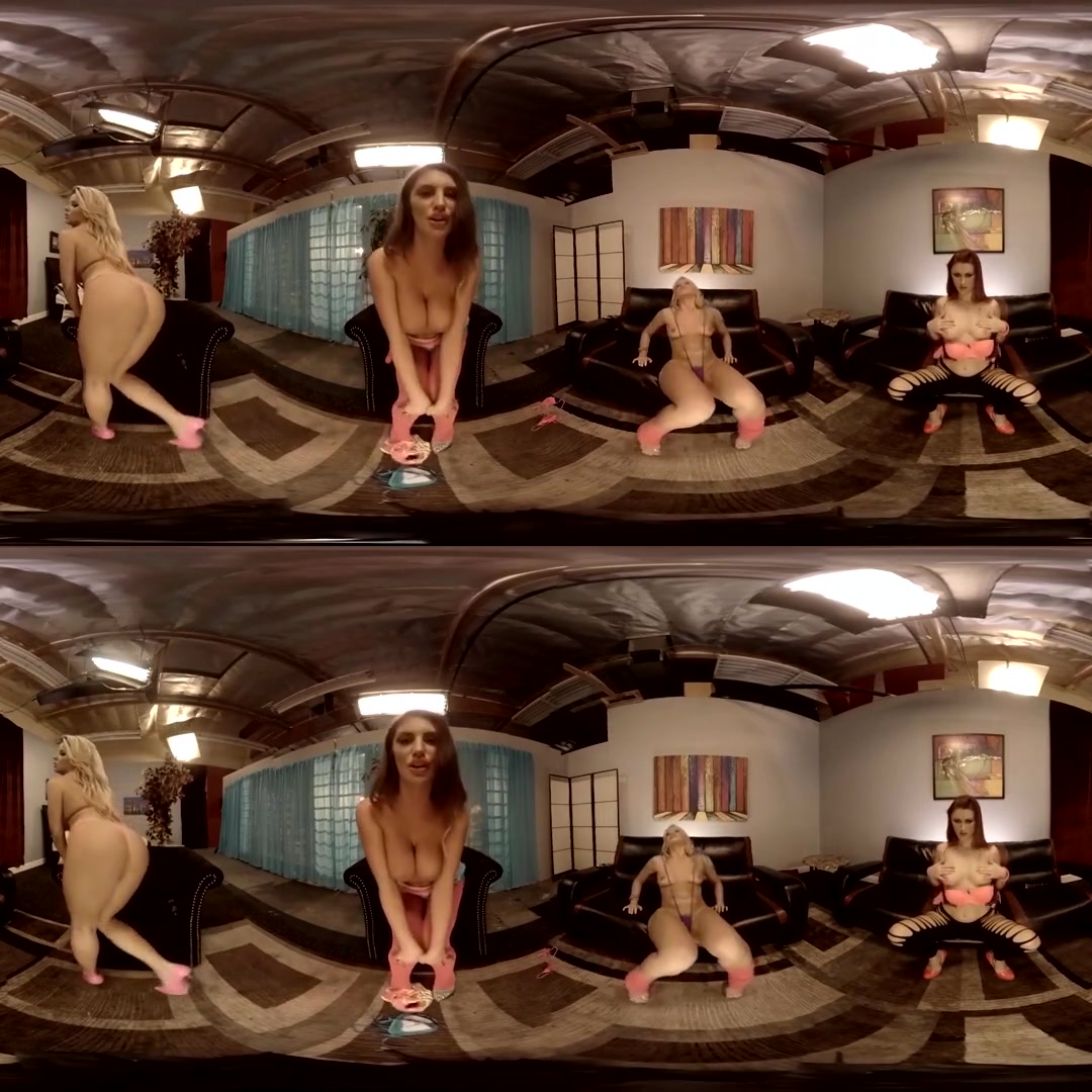 Anikka Albrite & August Ames & Adriana Sephora & Karlie Montana in Four Babes Race to Get Off - HoloGirlsVR