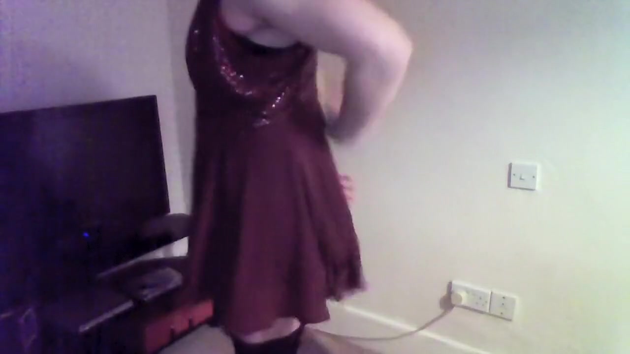 CD amateur, Sexy lingerie. cumming with dildo and buttplug