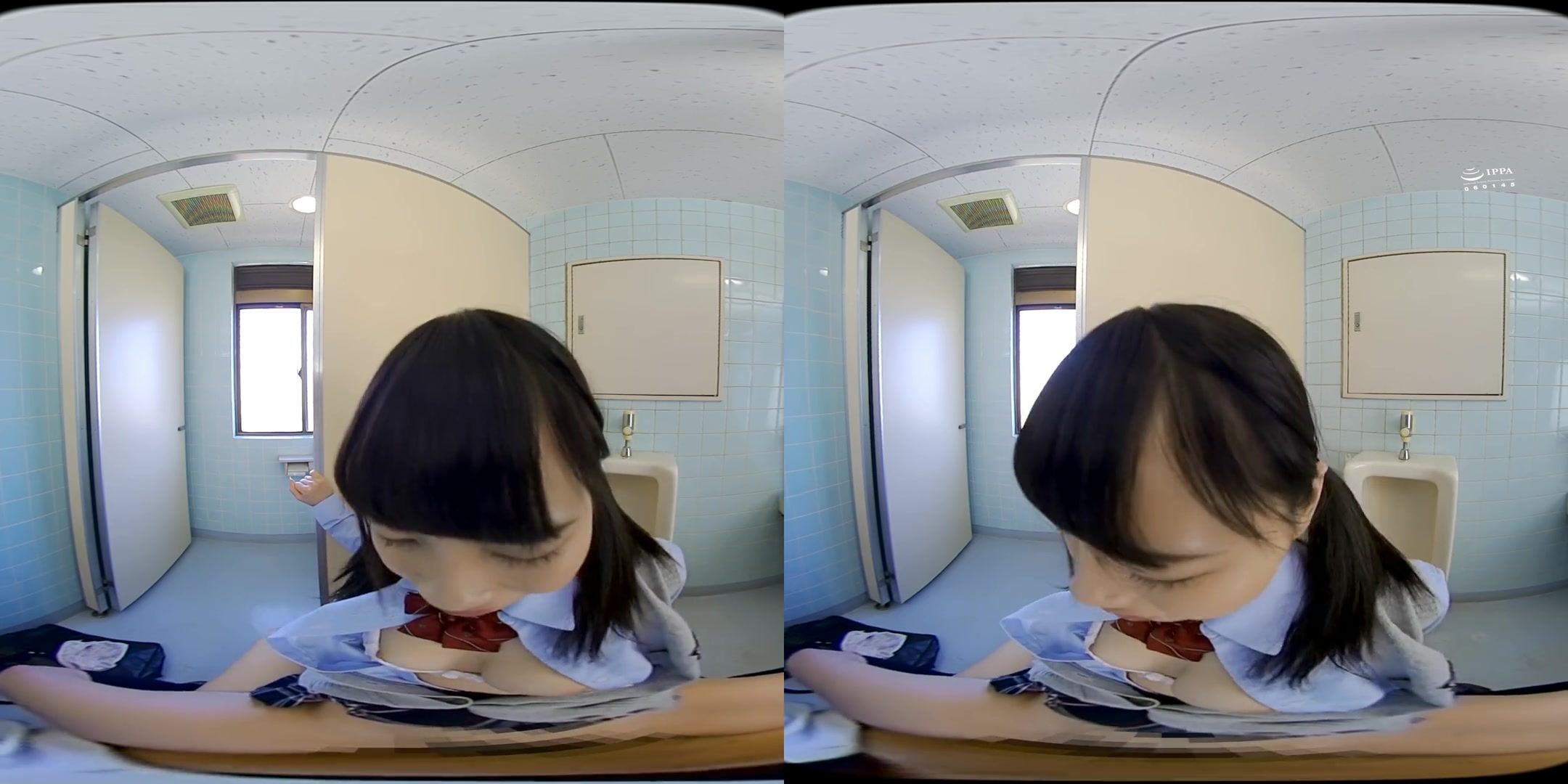 In the Toilet or the Stairs? - Fucking a Japanese POV