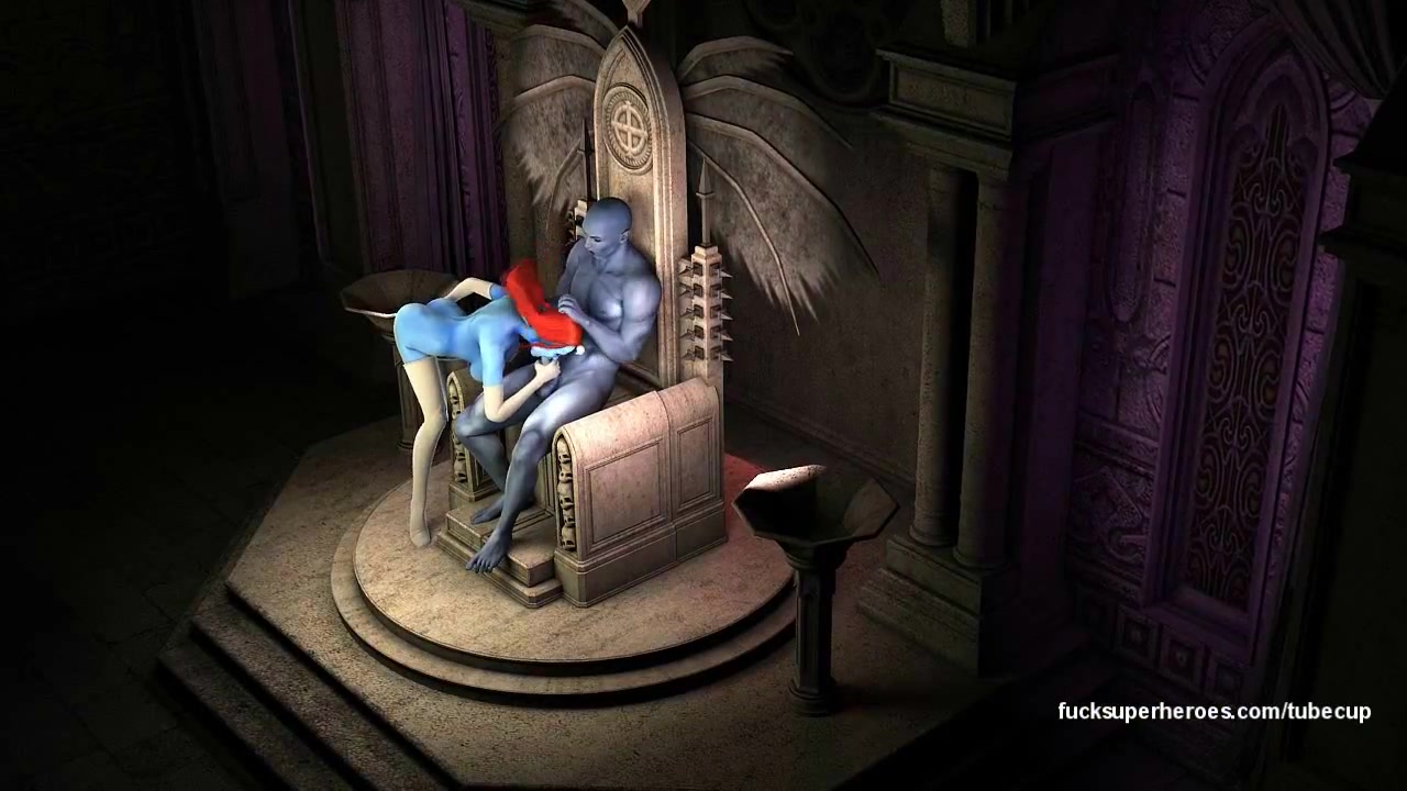 Blue commander smashes the Blue Beauty in the dungeon