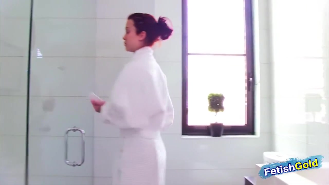 Busty Young Redhead Having Some Playtime With Herself In The Shower