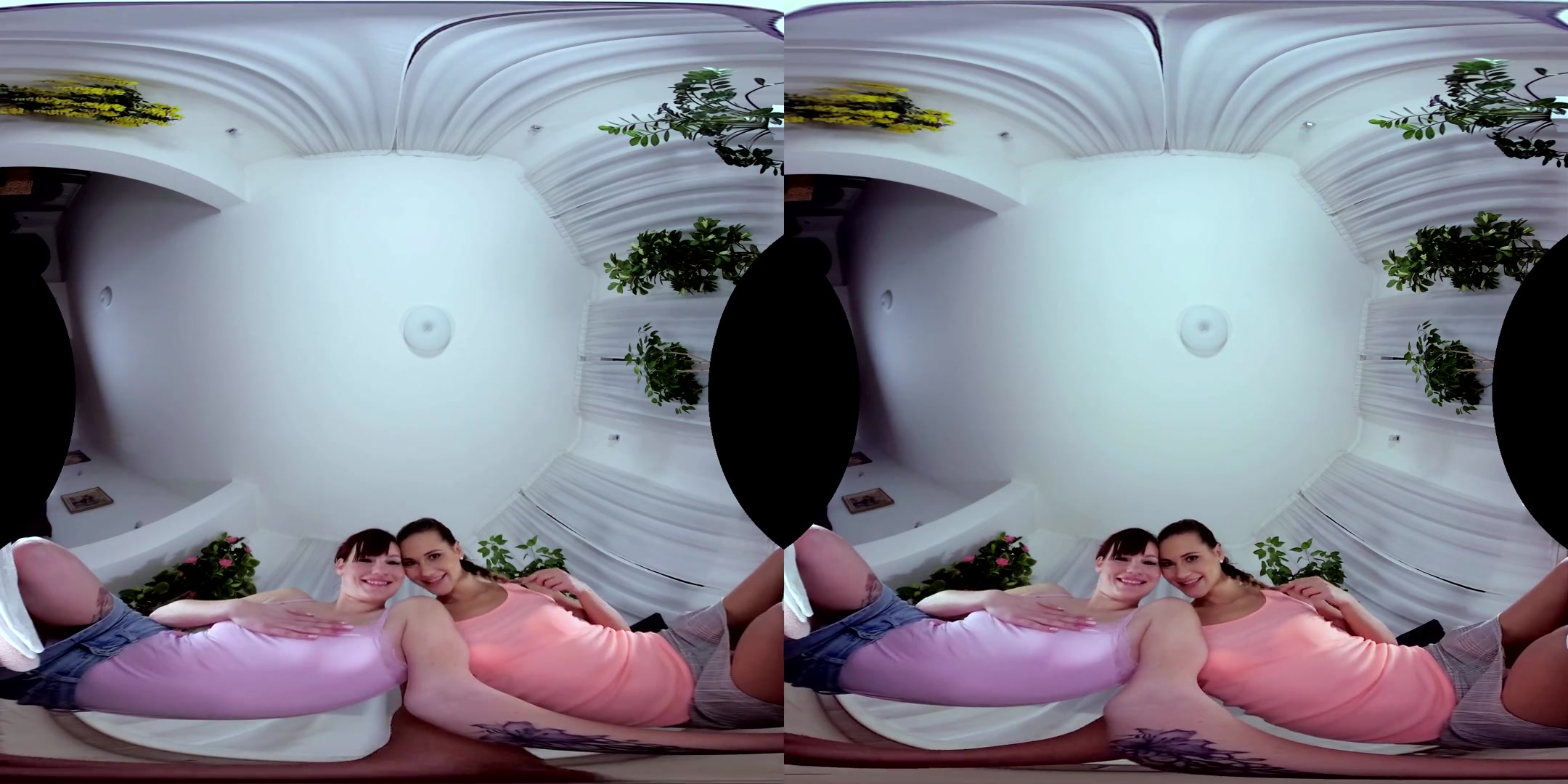 Amanda Hill & Naomi Bennet in Double Face Sitting POV - CzechVRFetish