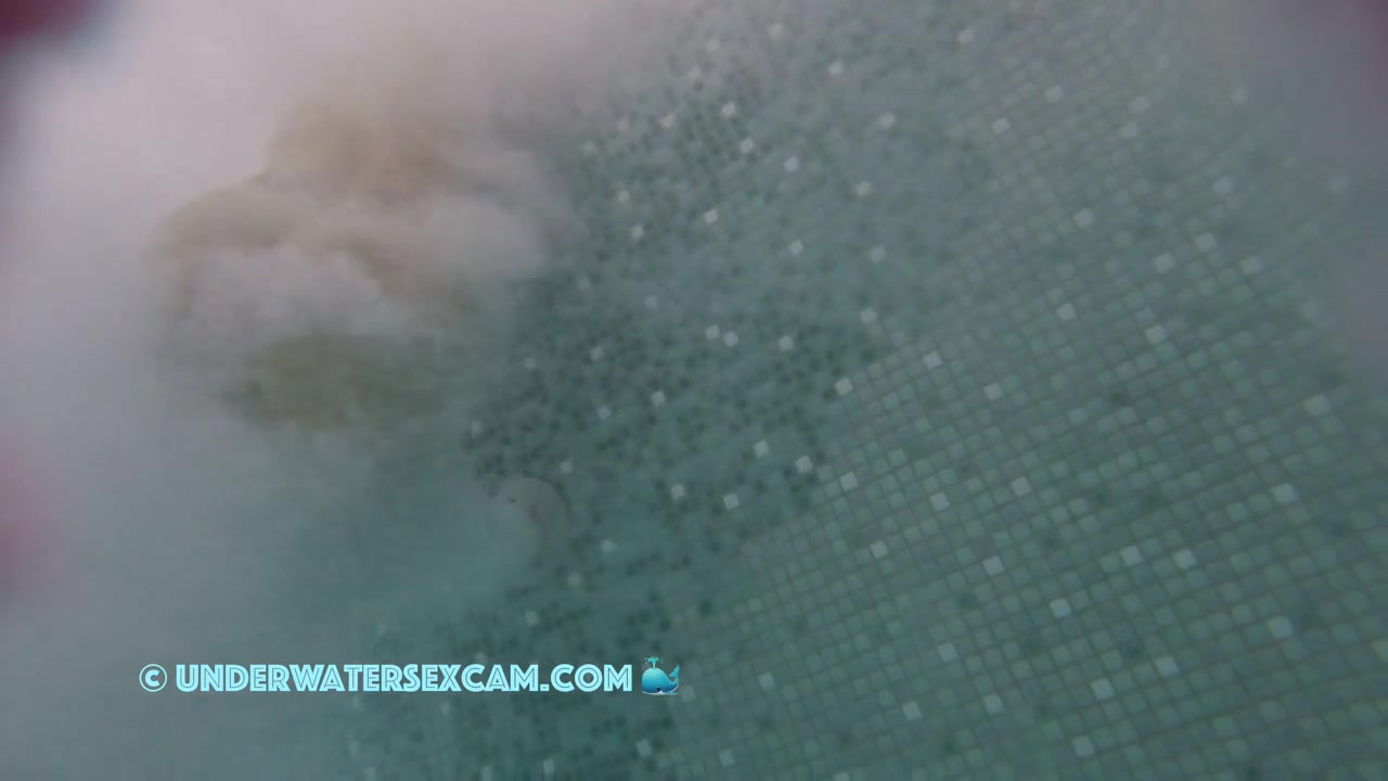She Disappears In The Underwater Turbulence But Our Hidden Camera Catches Everything