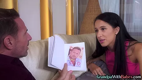 Seniors feeds cum to sweet babe