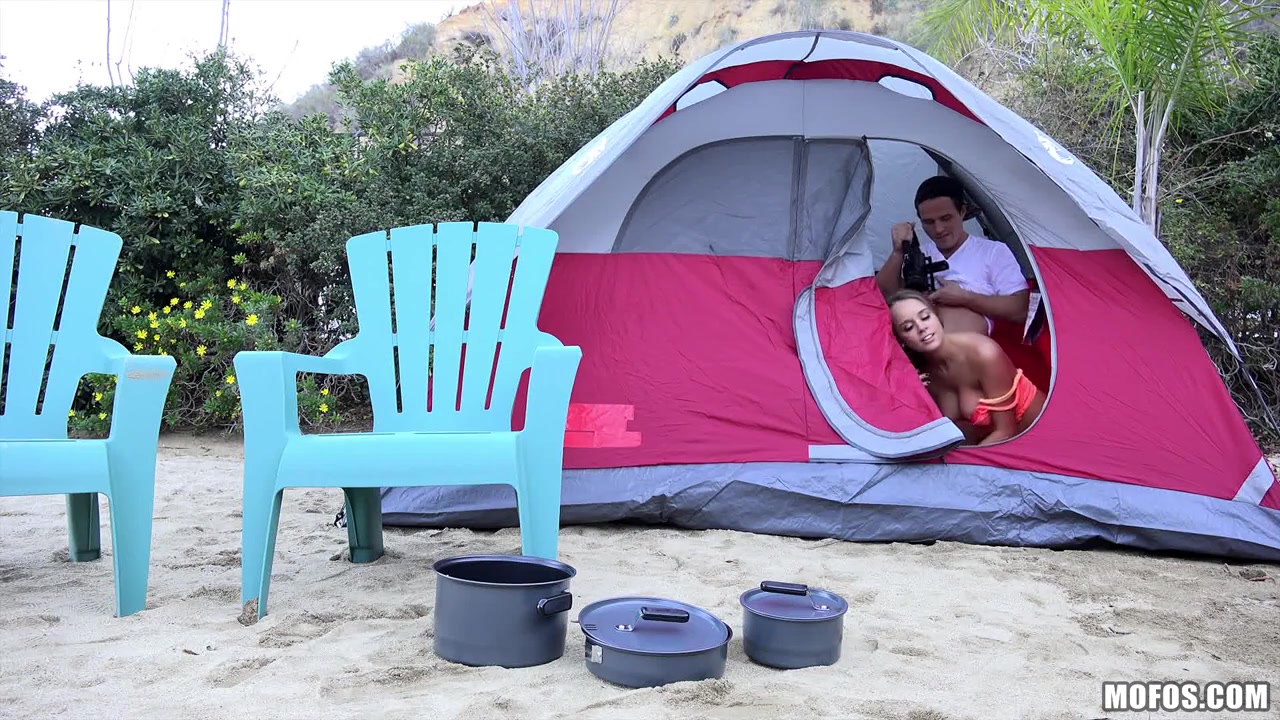 Alexis Adams in Alexis Adams's Outdoor Facial - IKnowThatGirl