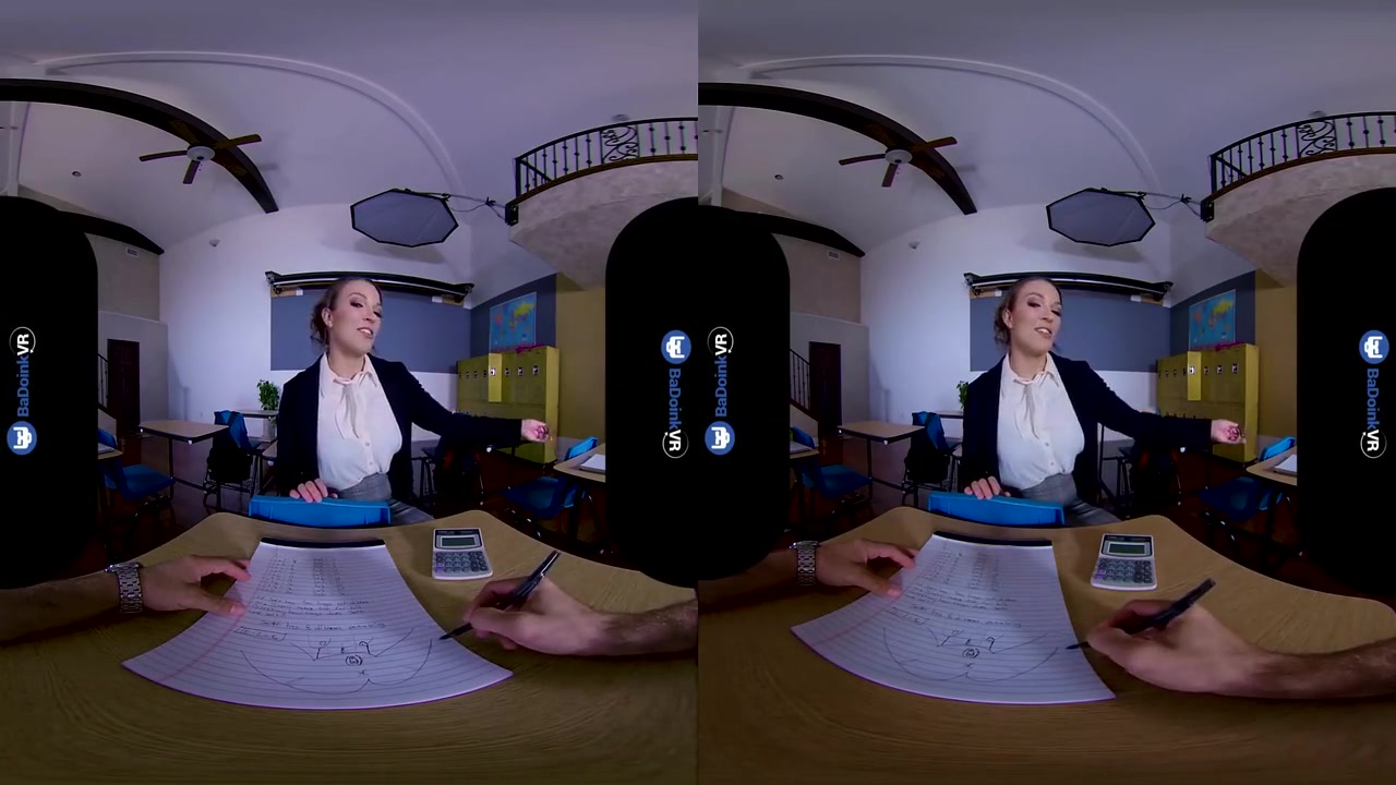 Vr Porn, Virtual Reality And Lily Love In Busty Professor Makes You Her Sex Pet