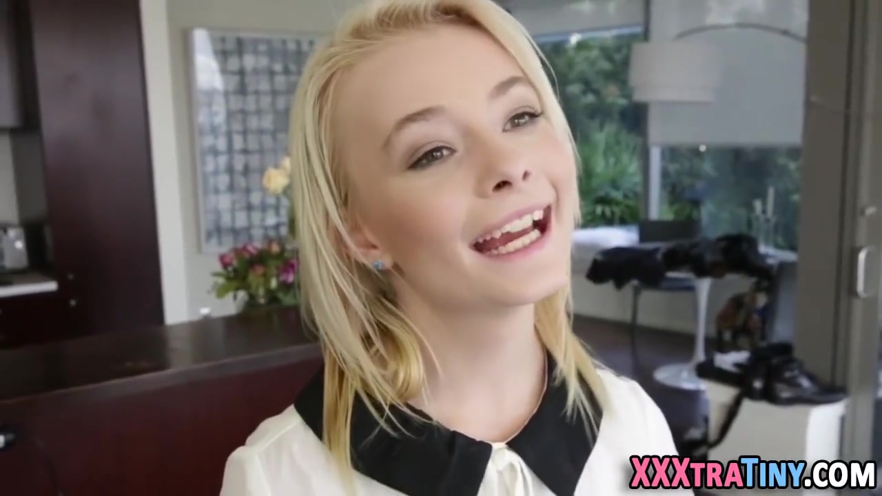 Tiny Blonde Gets Creamed