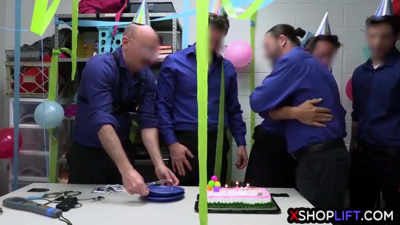 Is Perfect Horny Gift For Group Of Dirty Big Cock Officers - Minxx Marley