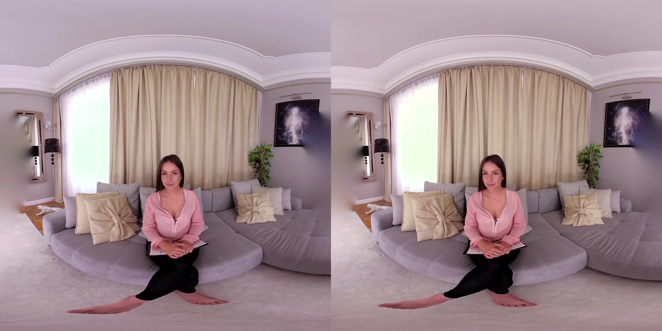 Horny Brunette - Petite Amateur First Timer - SexLikeReal