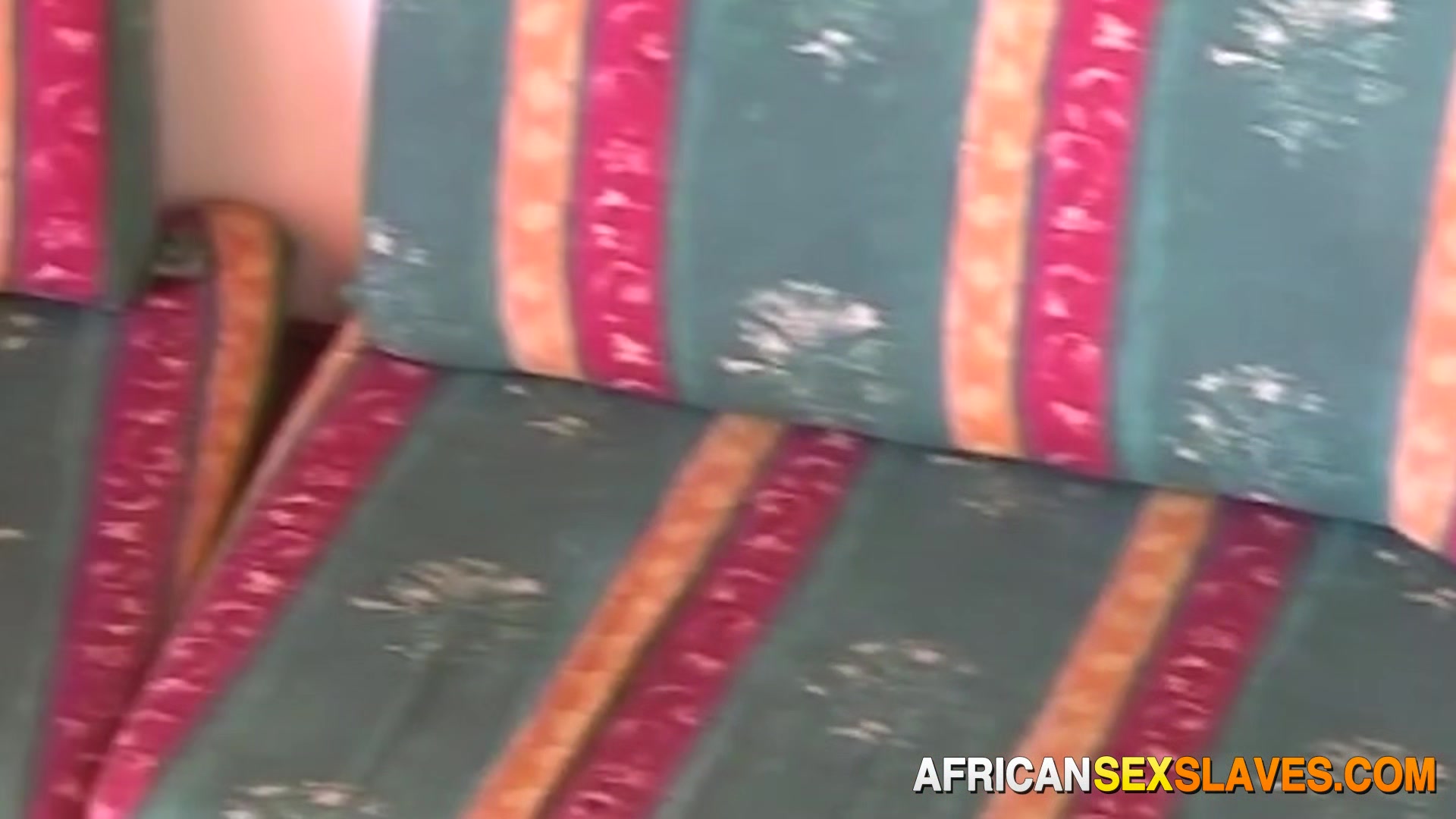 BDSM hardcore african girl pounded roughly in an outback hut