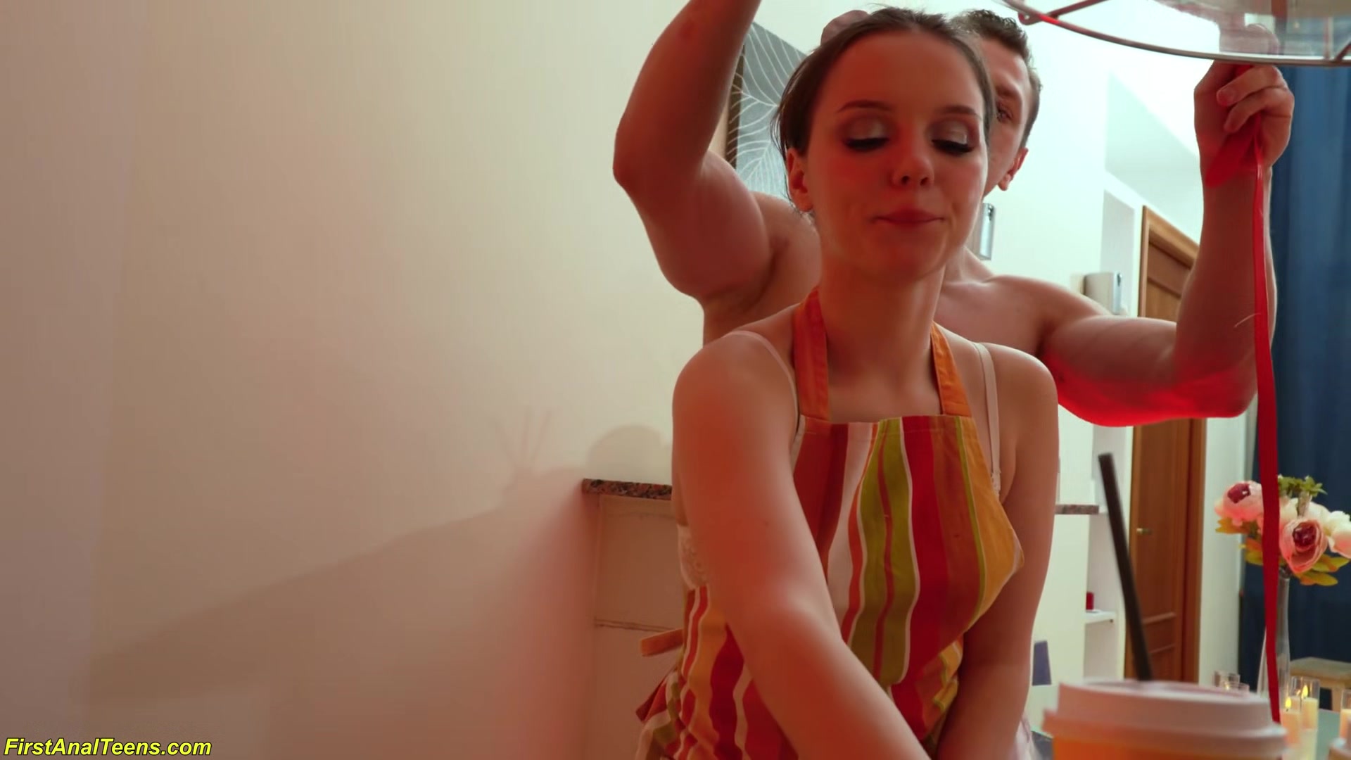 19yo Teen Gets Handcuffed And Rough Ass Fucked