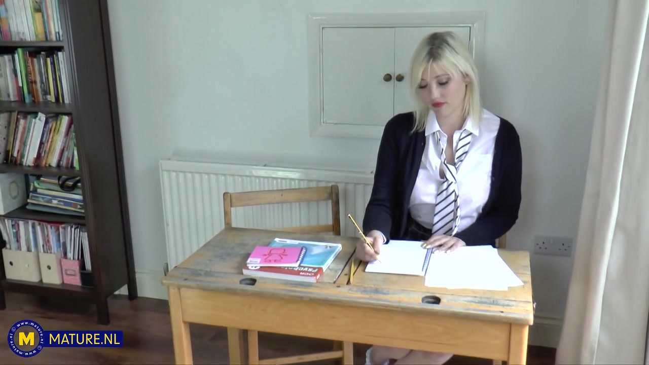 Big Tit Teacher Lacey Starr Spanks And Licks Her Disobedient Hot Student Misha Mayfair In Class - MatureNl