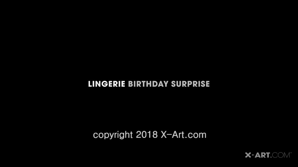 Lingerie Birthday Surprise - X-Art