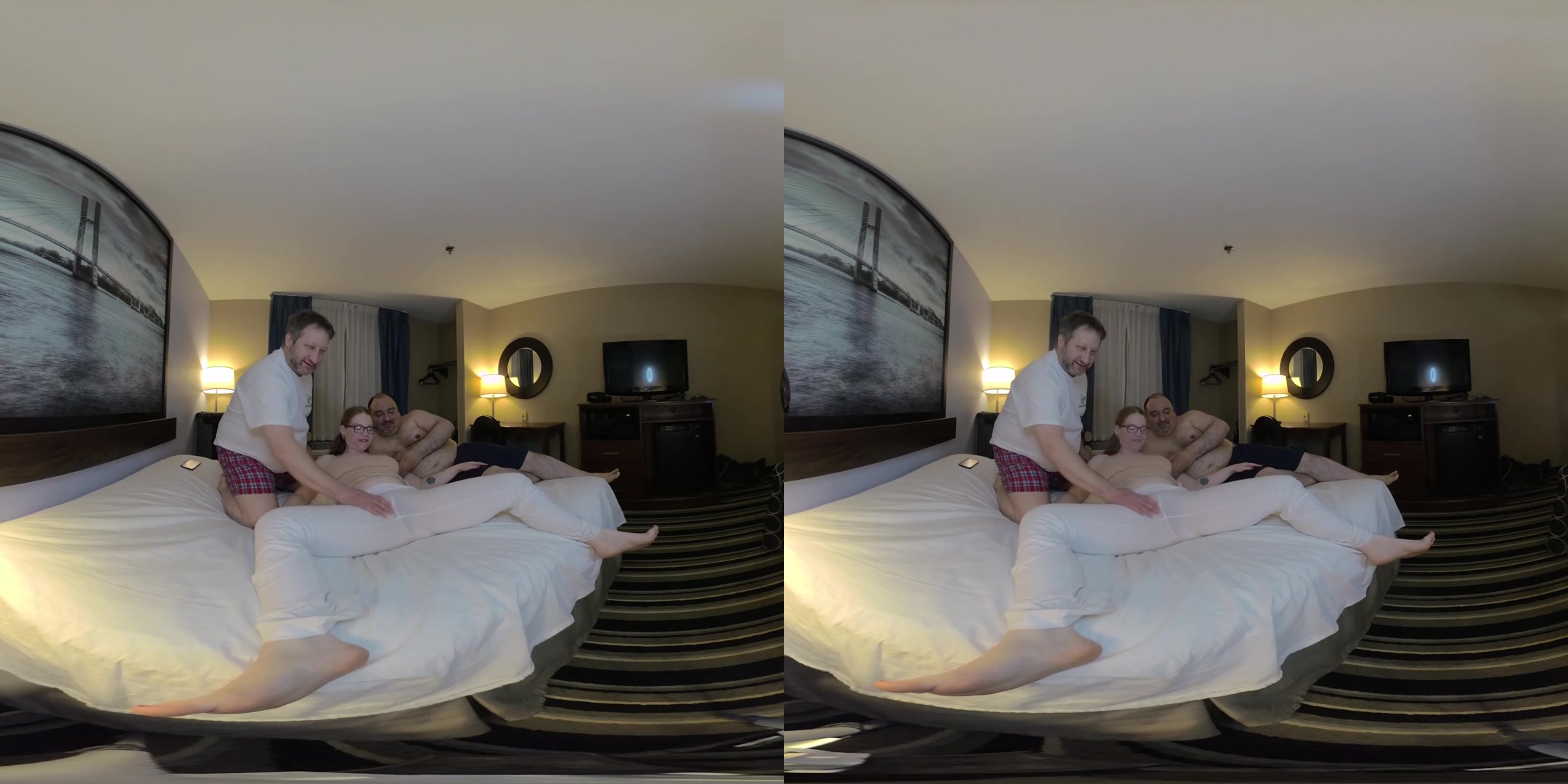Amy Quinn Foreplay with Tad and Sal - TadPoleXXXStudio
