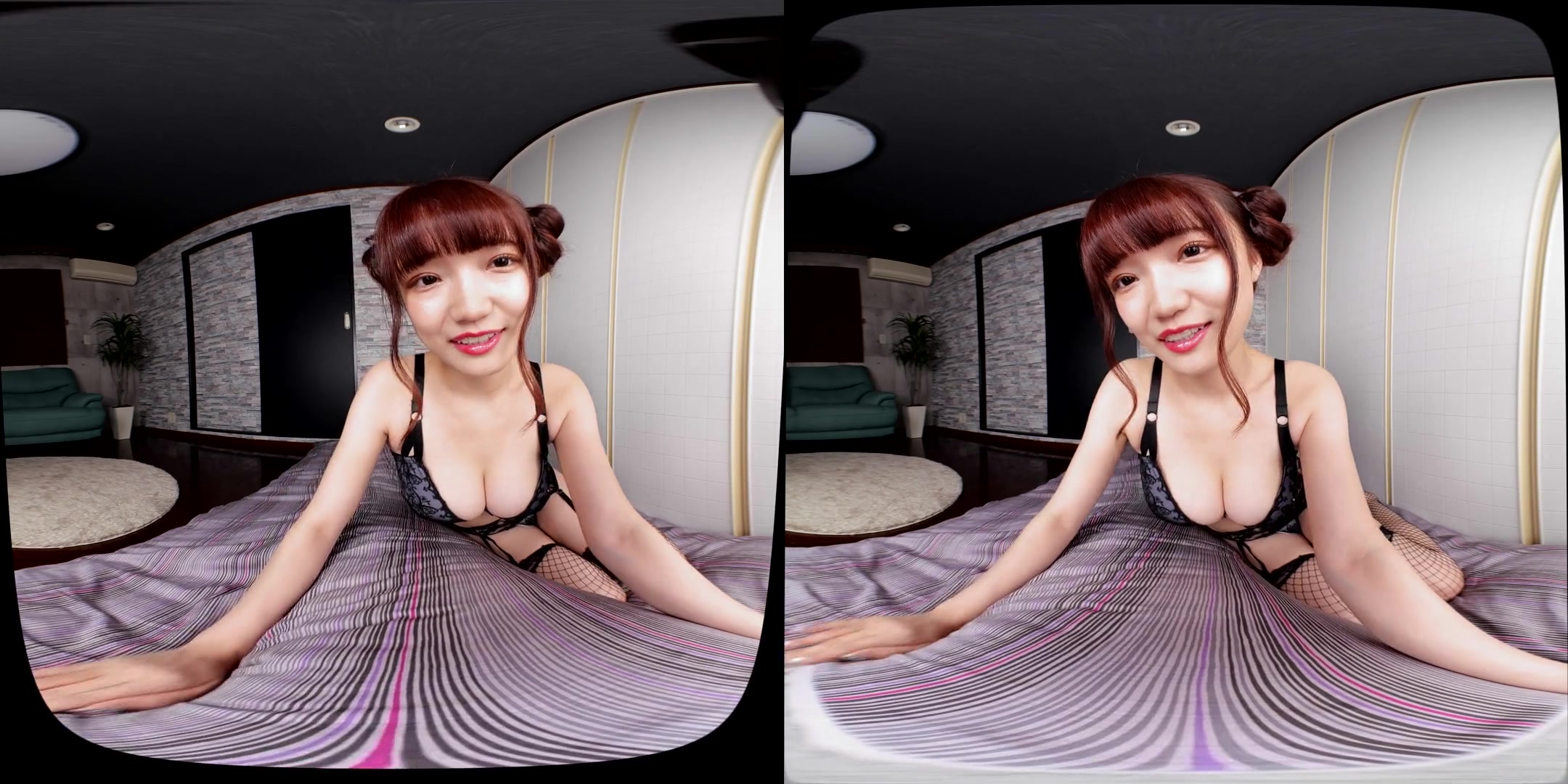 Her First Time in VR, Her First Time With Me; Big Tits JAV Idol Softcore Non-Nude VGE