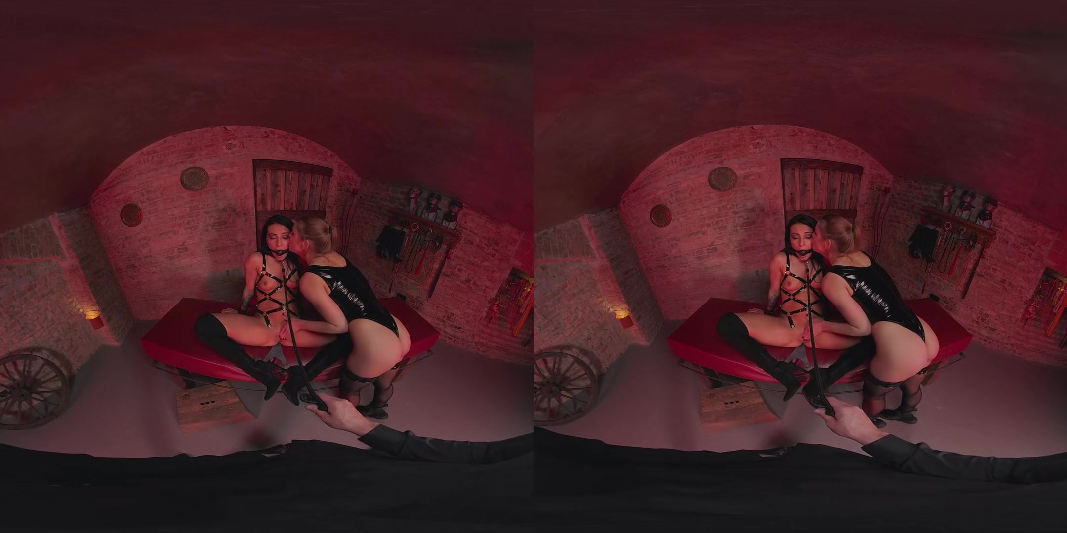 BDSM: Submissive Anal Holes; MFF Threesome with Domme and Sub