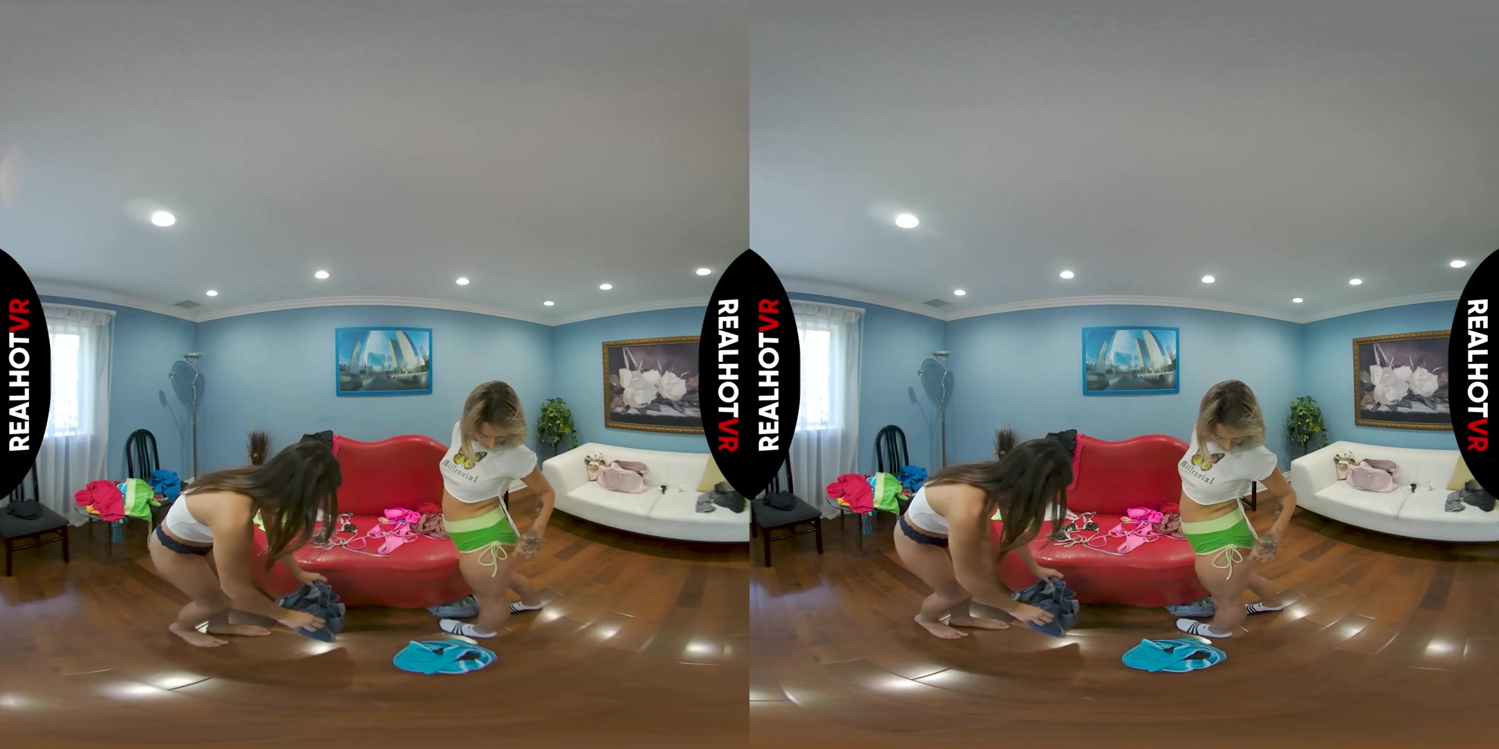 Behind The Scenes With Kylie Rocket & Harmony Rivers - RealHotVR