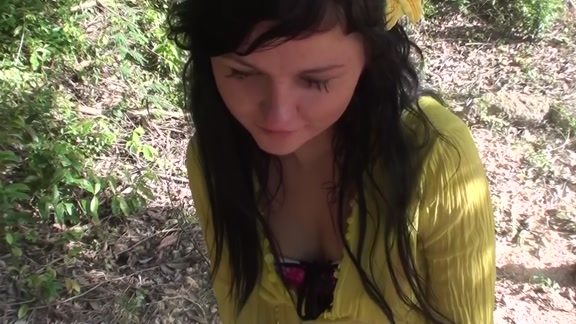 They fuck in a forest