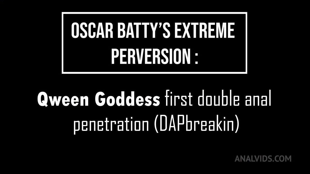 Busty Brazilian Qween Goddess First Ever Double Anal Penetration