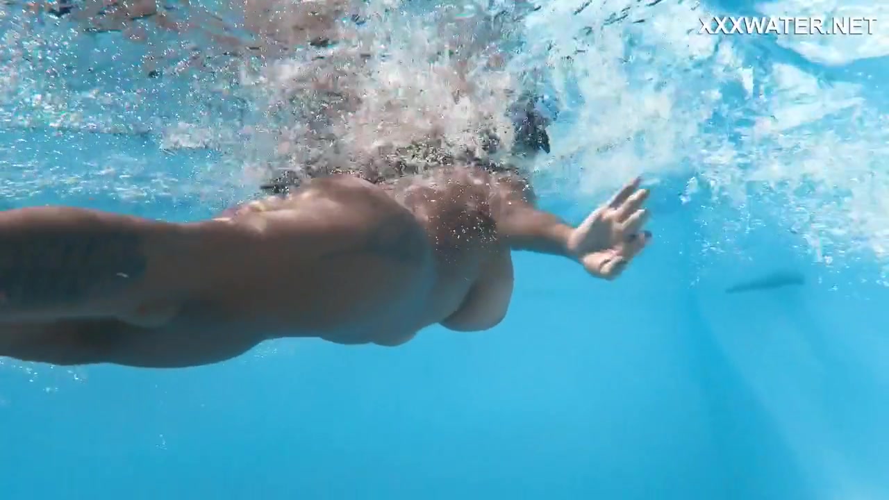 A Famous Pornstar, Glides Nude Through The Water With Yorgelis Carrillo