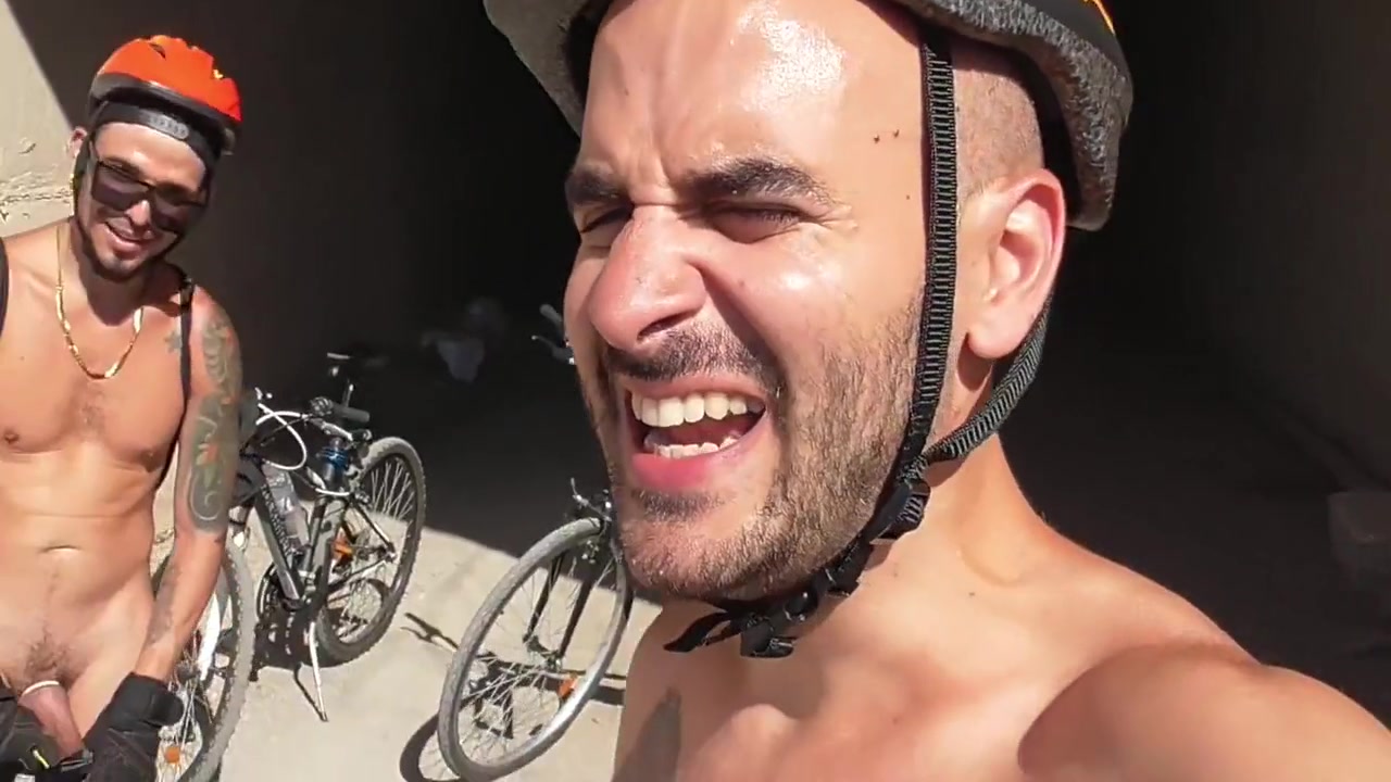 Caught Jerking Off On A Bike Ride