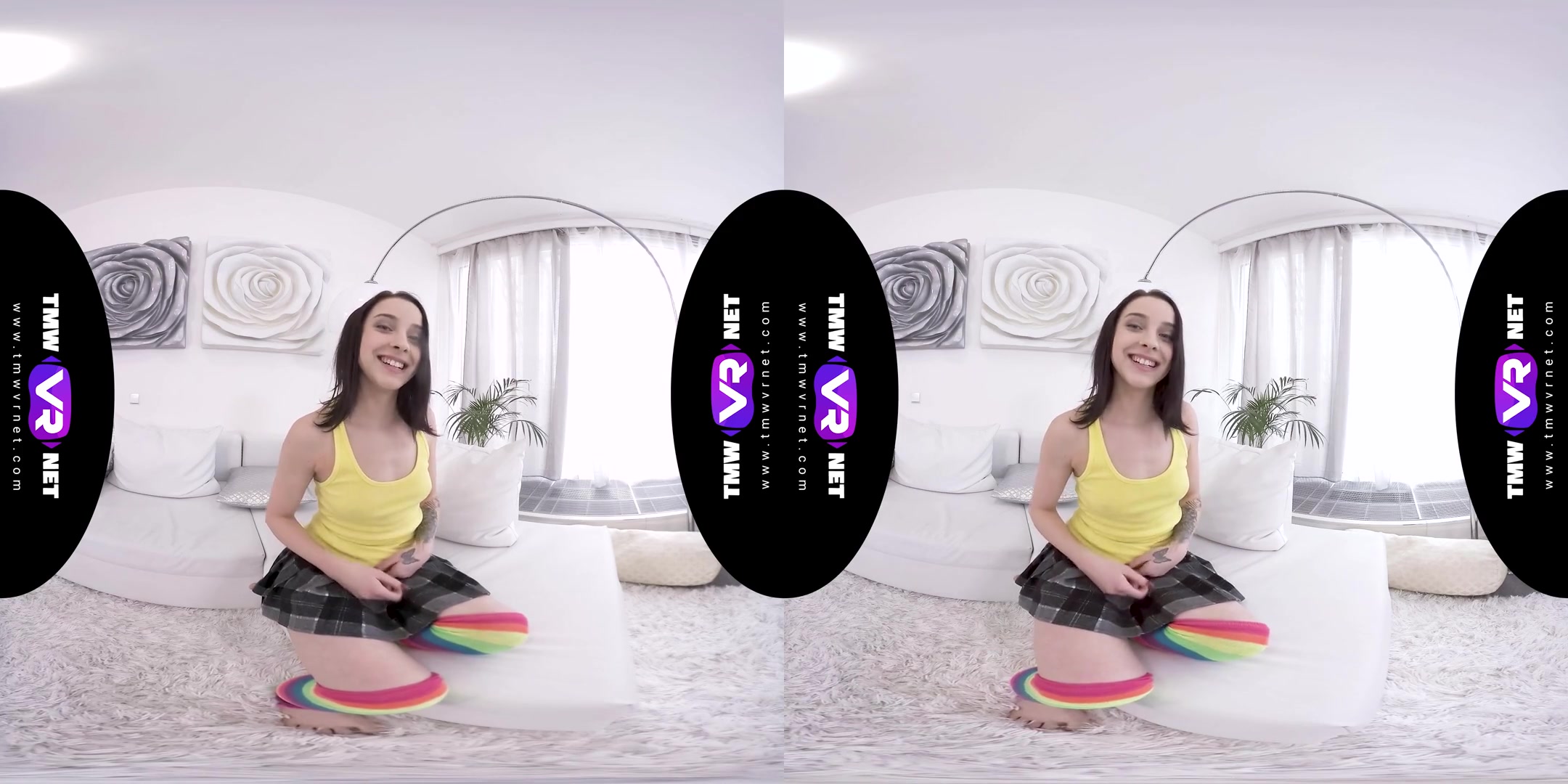 Charlotte Johnson in Playful Brunette Beauty Pleases Her Wet Hole - TmwVRNet
