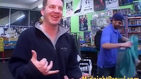 Naughty Asian Babe Fucking Hardcore Threesome In Videoshop