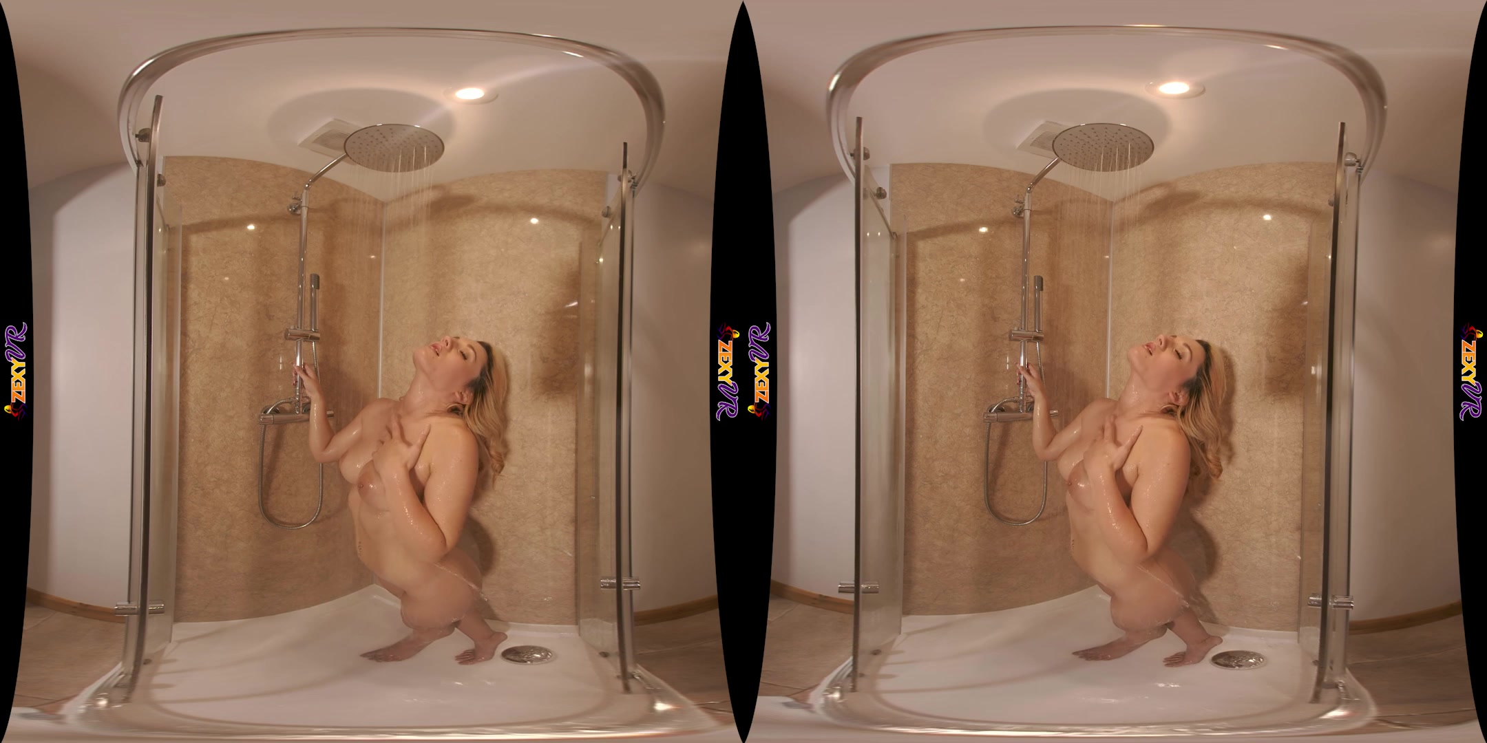Steamy Shower featuring Chelsea Essex - ZexyVR