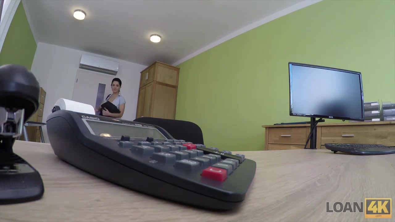 LOAN4K. Big boobs and ass of Alex makes tricky agent very horny