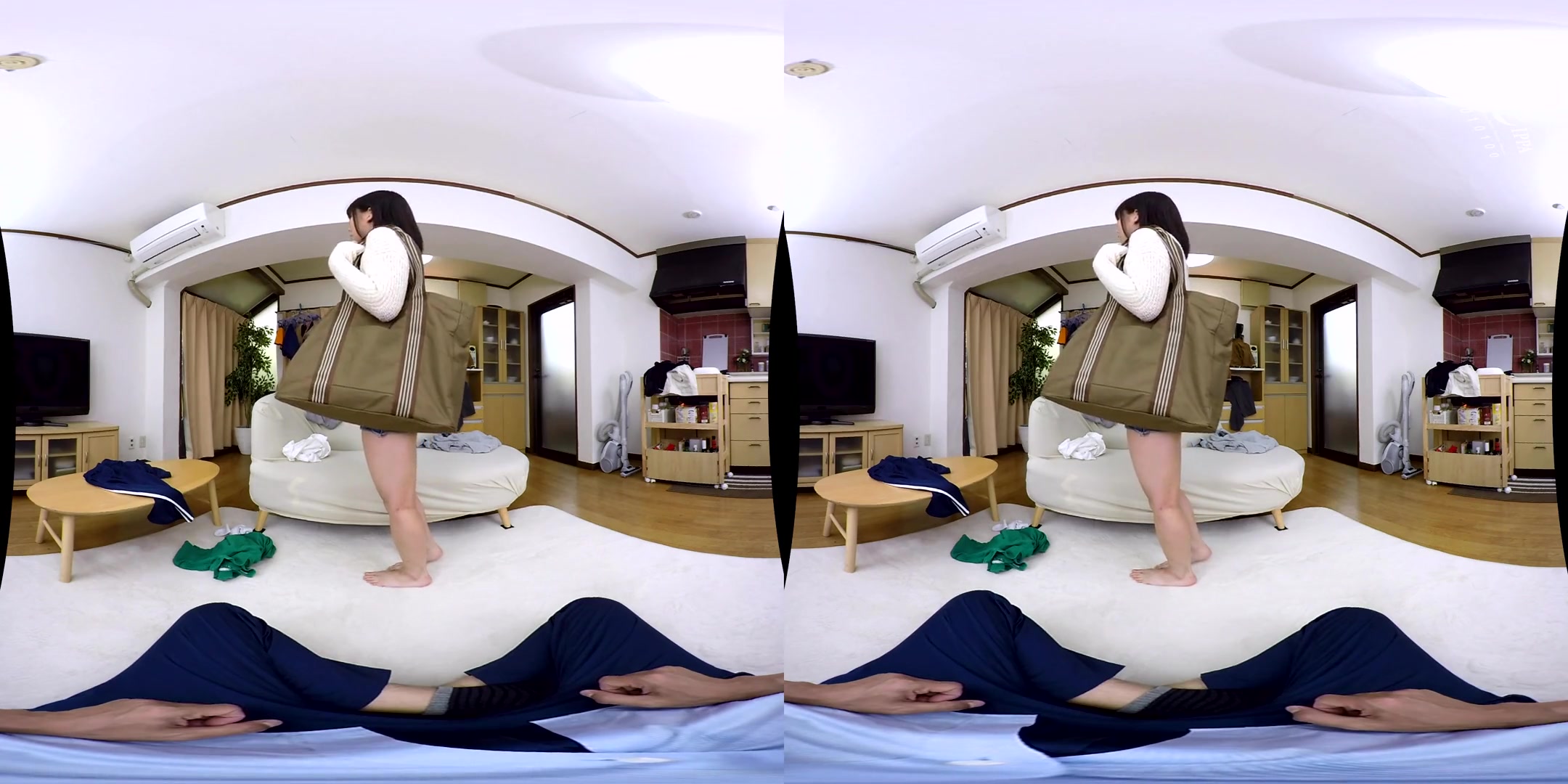 You Called a Housekeeper and Got a Woman With a Big Ass in a Swimsuit! 1 - Asian Maid Hardcore